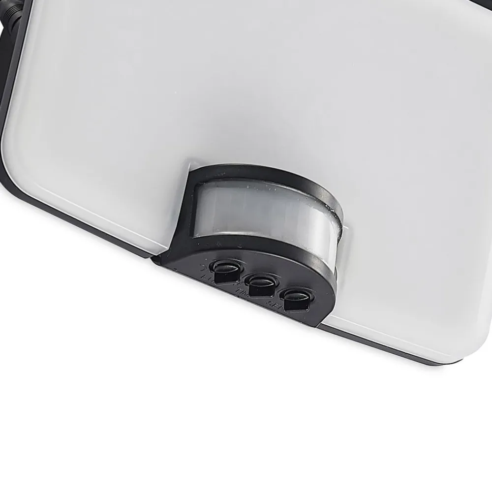 Solcelle Lampe Med Sensor|Væglampe Med Sensor ^ PRIOS Yahir LED-solcellevægspot, sensor, sort