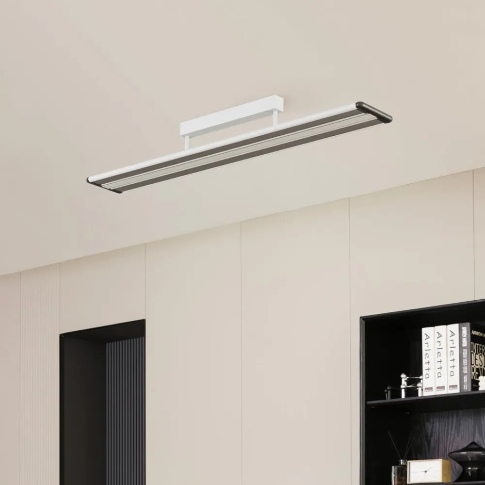 PRIOS Arbejdsrum/Kontor > Yuela LED-loftlampe, DALI, 120 cm, hvid
