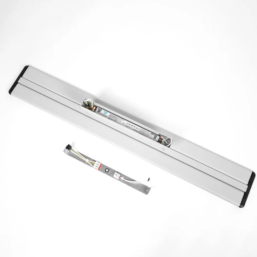 PRIOS Arbejdsrum/Kontor > Yuela LED-loftlampe, DALI, 120 cm, hvid