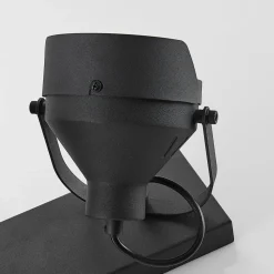 Loftlamper|Loftlamper ^ Lindby Projektør-loftspot Henega, sort med 2 lyskilder