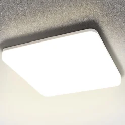 Heitronic Udendørs Loftlamper > Pronto LED-loftlampe, kantet, 33 x 33 cm