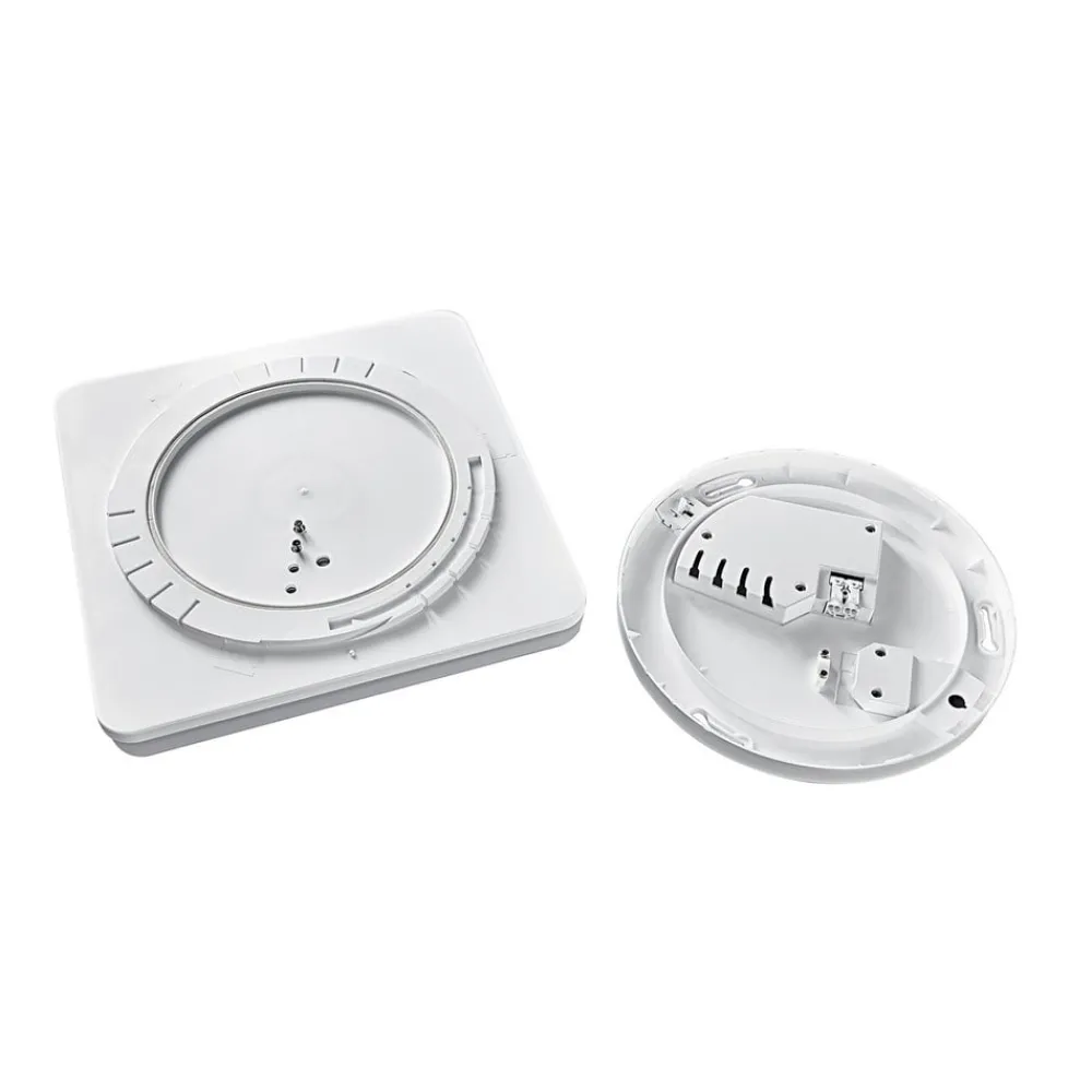 Heitronic Udendørs Loftlamper > Pronto LED-loftlampe, kantet, 28 x 28 cm