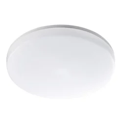Udendørs Loftlamper ^ Heitronic Pronto LED-loftlampe, rund, Ø 28 cm
