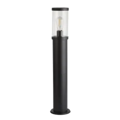 Searchlight Gadebelysning > Pullert, IP44, sort, højde 73 cm, metal