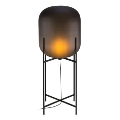 pulpo Gulvlamper > gulvlampe Oda In Between, røggrå ætset/sort