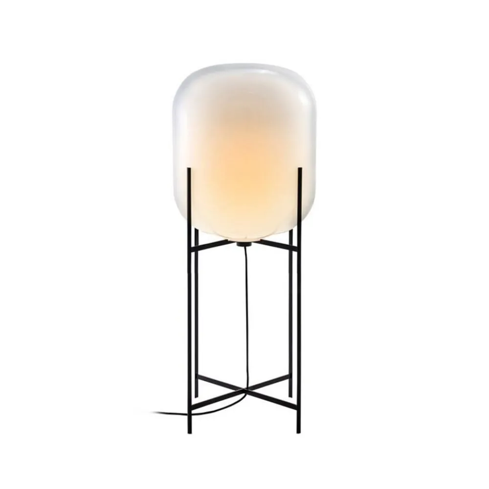 pulpo Gulvlamper > gulvlampe Oda In Between, hvid/sort, højde 111 cm