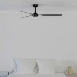Loftventilatorer ^ FARO BARCELONA Punt M loftventilator, DC, 3 vinger, sort