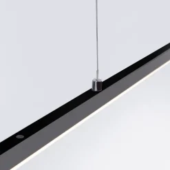 PURE Pendellamper > LED hængelampe Lite, antracit, 160 cm, CCT, dæmpbar