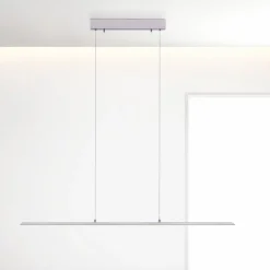 Pendellamper ^ PURE LED hængelampe Lite, sølv, 100 cm, CCT, dæmpbar