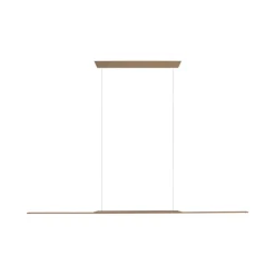 PURE Pendellamper > LED hængelampe Overflade, bronze 160 cm aluminium 3.000 K