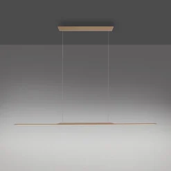 PURE Pendellamper > LED hængelampe Overflade, bronze 160 cm aluminium 3.000 K