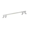 PURE Loftlamper > LED-loftlampe Lines, 120 cm, sølv, fjernbetjening