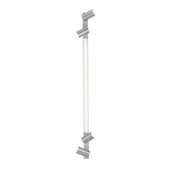 PURE Loftlamper > LED-loftlampe Lines, 120 cm, sølv, fjernbetjening
