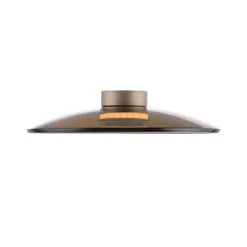 PURE Loftlamper|Loftlamper > loftlampe Moon, bronze, Ø 50 cm, glas/aluminium