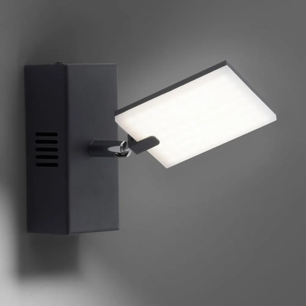 PURE Væglamper > Mira LED-væglampe med fjernbetjening CCT sort