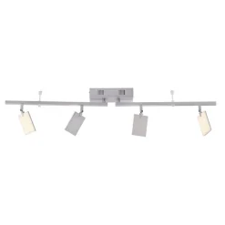 PURE Loftlamper > Mira loftlampe 4 lk, fjernbetjening CCT, alu
