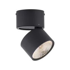 Loftlamper|Spotlights ^ PURE Nola LED-loftlampe, 1 lyskilde, sort