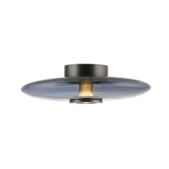 PURE Loftlamper > Vitrum LED loftlampe, grå, glas/aluminium, Ø 45 cm
