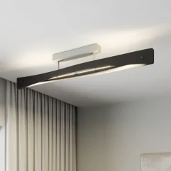 Quitani Loftlamper > LED-loftslampe Lian, sort/aluminium