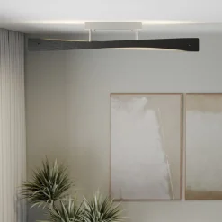Quitani Loftlamper > LED-loftslampe Lian, sort/aluminium