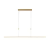 Pendellamper|Pendellamper ^ Quitani LED-pendellampe Tolu, længde 179 cm, messing