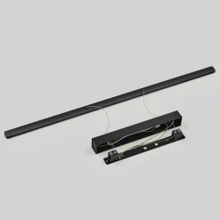Quitani Pendellamper|Pendellamper > LED-pendel Margita, længde 118 cm, sort