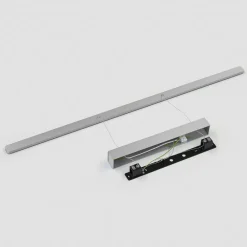 Quitani Pendellamper > LED-pendel Margita, længde 118 cm, sølv