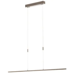 Quitani Pendellamper|Pendellamper > LED-pendel Tolu, nikkel, længde 118 cm