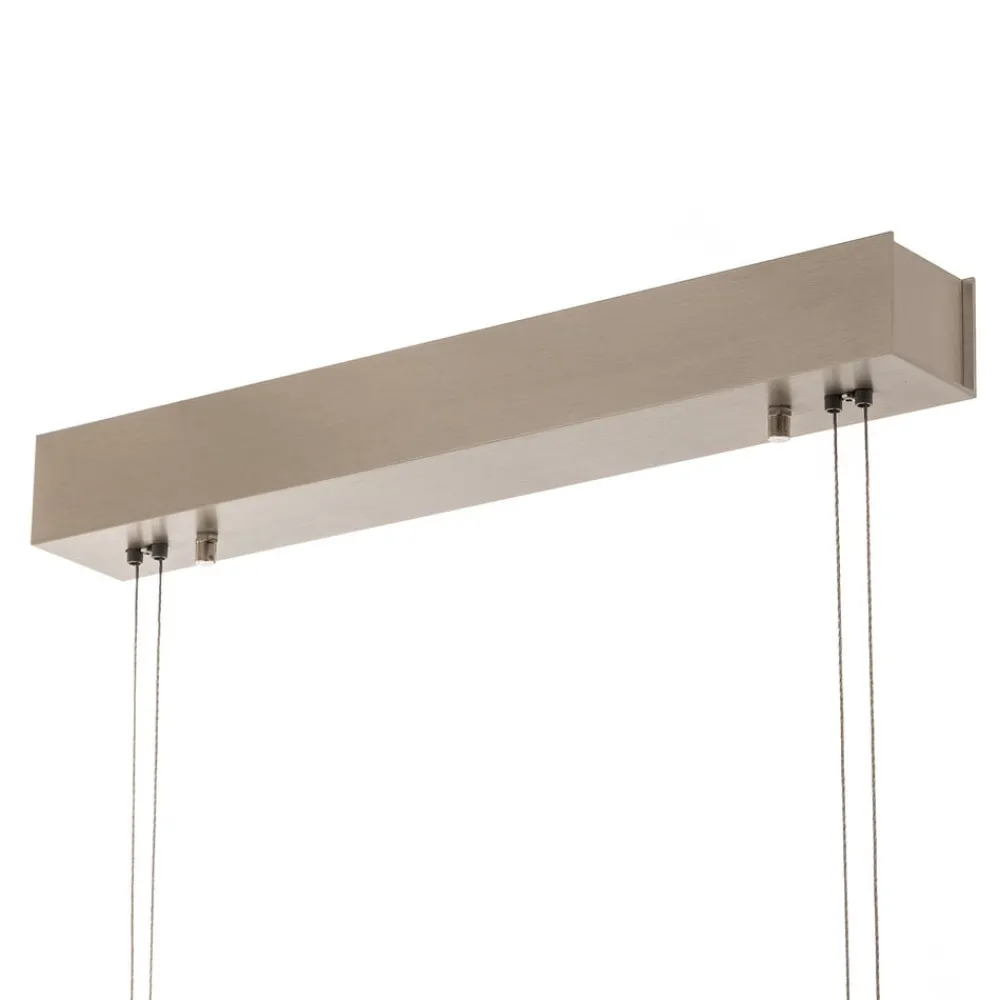 Quitani Pendellamper|Pendellamper > LED-pendel Tolu, nikkel, længde 118 cm