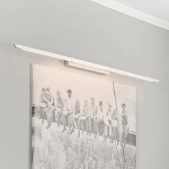 Væglamper|Væglamper ^ Quitani Niara LED-gallerilampe CCT aluminium anodiseret natur