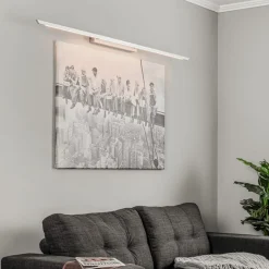 Væglamper|Væglamper ^ Quitani Niara LED-gallerilampe CCT aluminium anodiseret natur
