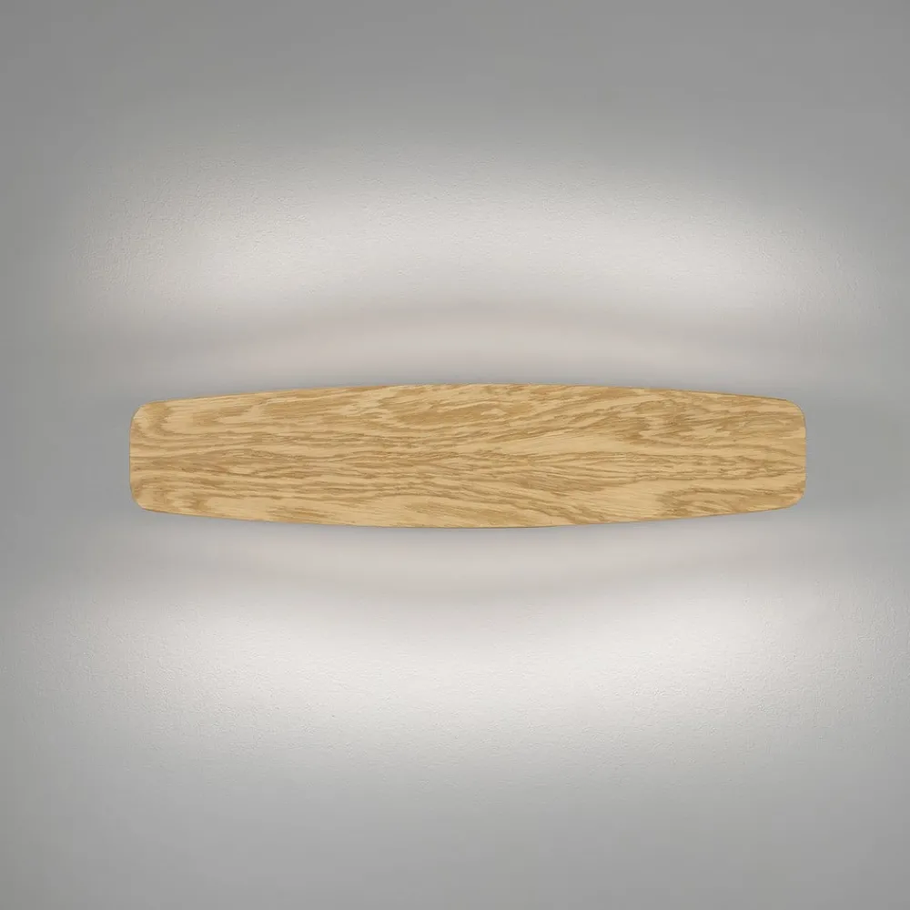 Væglamper|Væglamper ^ Quitani Persida LED-væglampe, 48 cm lang, eg, 2.700 K