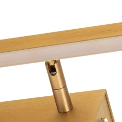Quitani Væglamper > Talon LED-gallerilampe messing eloxal