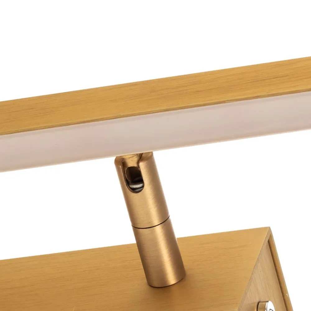 Quitani Væglamper > Talon LED-gallerilampe messing eloxal