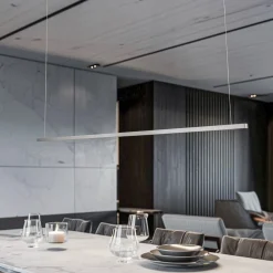 Quitani Pendellamper > Talon LED-hængelampe aluminium/naturanodiseret 32W
