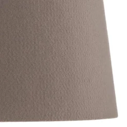 Quitani Gulvlamper|Gulvlamper > trebenet gulvlampe Jata, træ, filt, grå