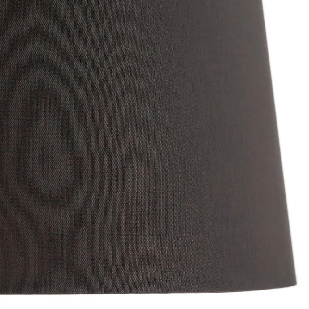 Quitani Gulvlamper|Gulvlamper > trebenet gulvlampe Jata, træ, chintz grafit