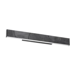 Væglamper ^ Quitani Zino LED-væglampe, 20W, skifer grå