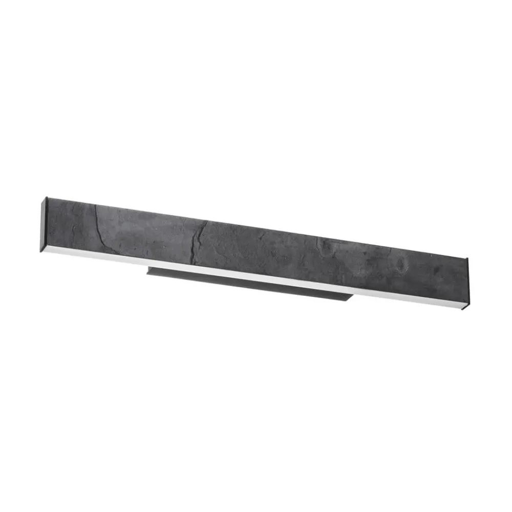 Væglamper ^ Quitani Zino LED-væglampe, 20W, skifer grå