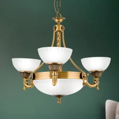 Lysekroner|Pendellamper ^ ORION Raffineret NOAM lysekrone 64 cm