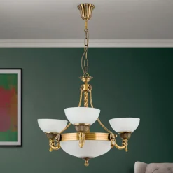 Lysekroner|Pendellamper ^ ORION Raffineret NOAM lysekrone 64 cm