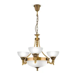 Lysekroner|Pendellamper ^ ORION Raffineret NOAM lysekrone 64 cm