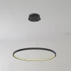Globo Pendellamper > Ralph LED-hængelampe, 1 lyskilde, sort, Ø 60cm