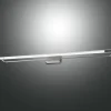 Væg- Og Spejllamper ^ Fabas Luce Rapallo LED-væglampe, krom, IP44, 80 cm