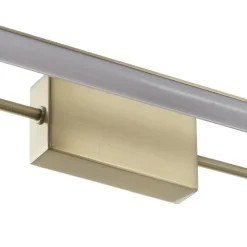 Fabas Luce Gang|Væg- Og Spejllamper > Rapallo LED-væglampe, messing, IP44, 40 cm