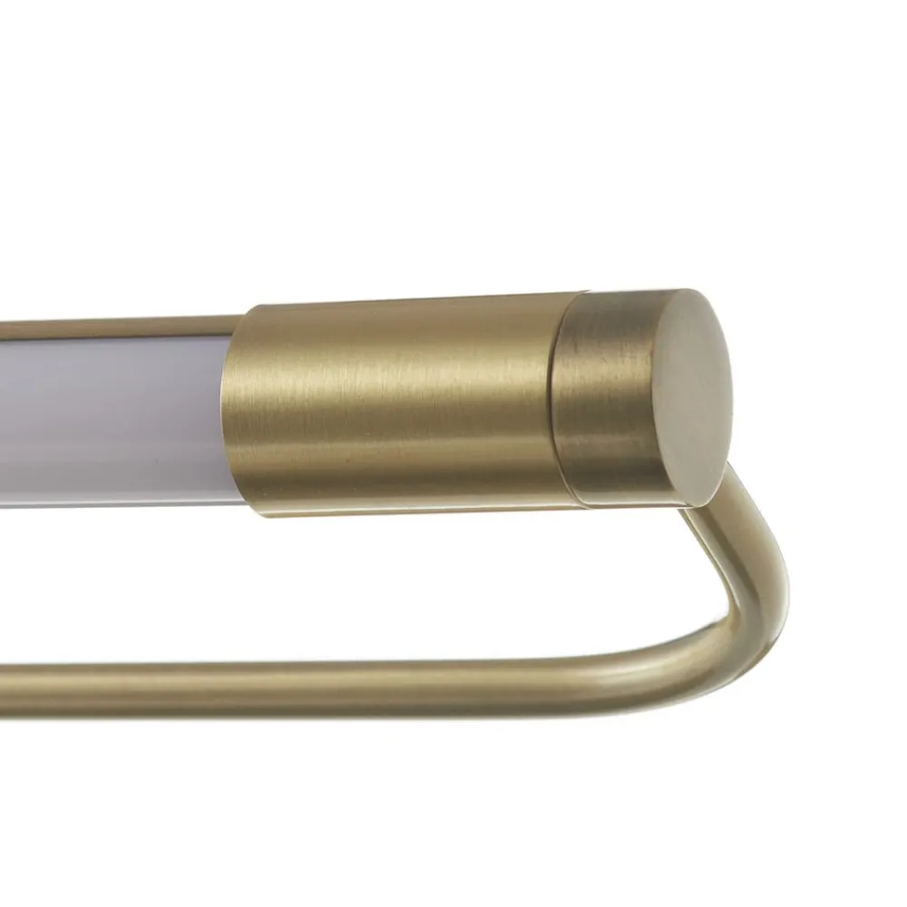 Fabas Luce Gang|Væg- Og Spejllamper > Rapallo LED-væglampe, messing, IP44, 40 cm