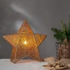 STAR TRADING Dekorationsbelysning|Julepynt > Rappe dekostjerne af papirsnører, stående