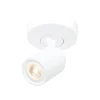 Freelight Loftlamper|Loftlamper > Razza loftspot, hvid, Ø 13 cm, metal