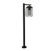 Gadebelysning ^ Searchlight Reed vejlampe, IP44, sort, højde 100 cm, metal