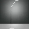 Arbejdsrum/Kontor|Gulvlamper ^ Fabas Luce Regina LED-gulvlampe, 1 lyskilde, hvid